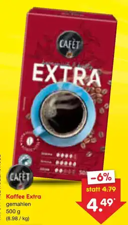 Netto Marken-Discount Cafet kaffee extra Angebot