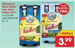 Netto Marken-Discount Mönchshof natur radler Angebot