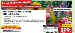 Netto Marken-Discount Internationale garten ausstellung im ruhrgebiet Angebot