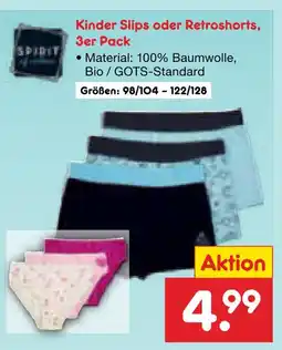 Netto Marken-Discount Kinder slips Angebot