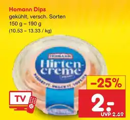 Netto Marken-Discount Homann dips Angebot