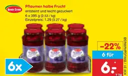 Netto Marken-Discount Beste ernte pflaumen halbe frucht Angebot
