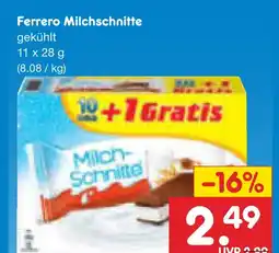 Netto Marken-Discount Ferrero milchschnitte Angebot
