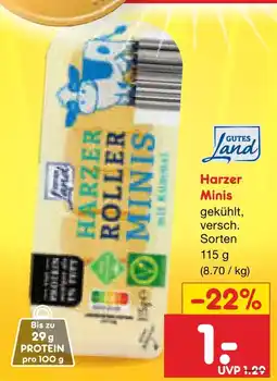 Netto Marken-Discount Gutes land harzer minis Angebot