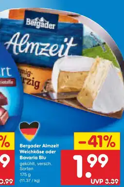 Netto Marken-Discount Bergader almzeit weichkäse Angebot