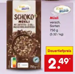 Netto Marken-Discount Müsli Angebot