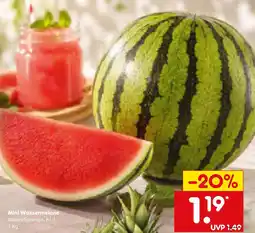 Netto Marken-Discount Mini Wassermelone Angebot