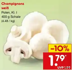 Netto Marken-Discount Champignons weiß Angebot