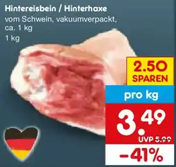 Netto Marken-Discount Hintereisbein / Hinterhaxe Angebot