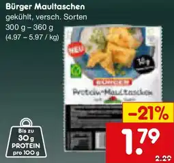 Netto Marken-Discount Bürger Maultaschen Angebot