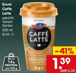 Netto Marken-Discount Emmi Caffe Latte Angebot