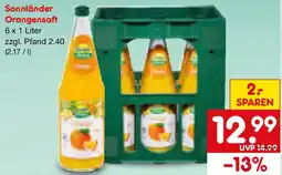 Netto Marken-Discount Sonnländer Orangensaft Angebot