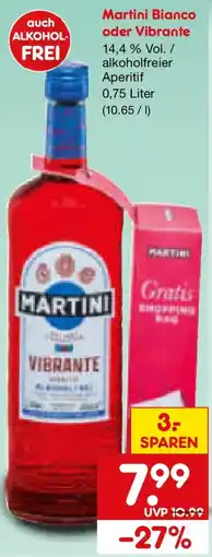Netto Marken-Discount Martini Bianco oder Vibrante Angebot