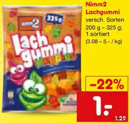 Netto Marken-Discount Nimm2 Lachgummi Angebot