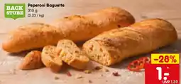 Netto Marken-Discount BACK STUBE Peperoni Baguette Angebot