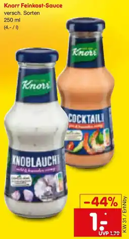 Netto Marken-Discount Knorr Feinkost-Sauce Angebot