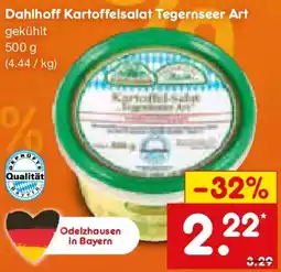 Netto Marken-Discount Dahlhoff Kartoffelsalat Tegernseer Art Angebot