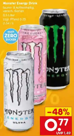 Netto Marken-Discount Monster Energy Drink Angebot