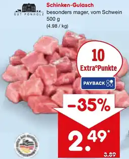 Netto Marken-Discount GUT PONHOLZ Schinken-Gulasch Angebot