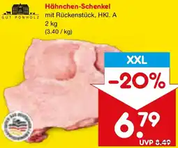 Netto Marken-Discount GUT PONHOLZ Hähnchen-Schenkel Angebot