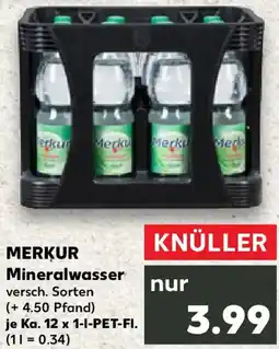 Kaufland MERKUR Mineralwasser Angebot