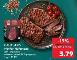 Kaufland K-PURLAND Pfeffer-Hüftsteak Angebot