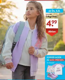 Aldi Süd LILY & DAN College-Jacke Angebot