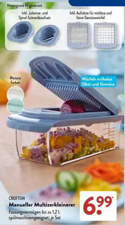 Aldi Süd CROFTON Manueller Multizerkleinerer Angebot