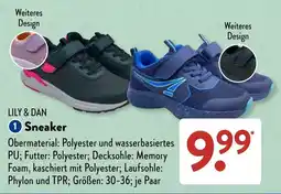 Aldi Süd LILY & DAN Sneaker Angebot