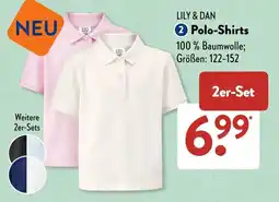 Aldi Süd LILY & DAN Polo-Shirts 2er-Set Angebot
