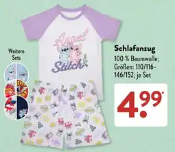 Aldi Süd Schlafanzug Angel Stitch Angebot