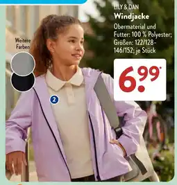 Aldi Süd LILY & DAN Windjacke Angebot