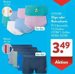 Aldi Süd LILY & DAN Slips oder Retroshorts Angebot