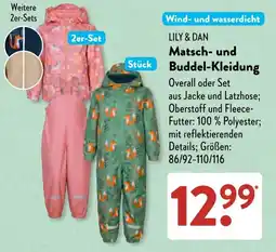 Aldi Süd LILY & DAN Matsch- und Buddel-Kleidung Angebot