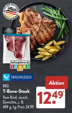 Aldi Süd FRISCHFLEISCH BBQ T-Bone-Steak Angebot