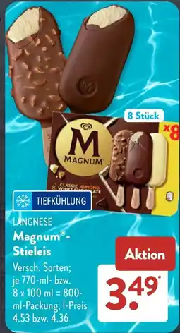Aldi Süd Langense Magnum-Stieleis Angebot