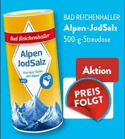 Aldi Süd Bad Reichenhaller Alpen-JodSalz Angebot