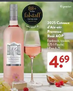 Aldi Süd 2025 Coteaux d'Aix-en- Provence Rosé AOP Angebot