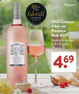 Aldi Süd Coteaux d'Aix-en-Provence Rosé AOP Angebot