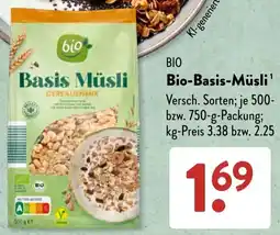 Aldi Süd BIO Bio-Basis-Müsli Angebot