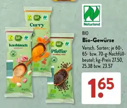 Aldi Süd Naturland Bio-Gewürze Angebot