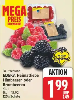 nah & gut EDEKA Heimatliebe Himbeeren oder Brombeeren Angebot
