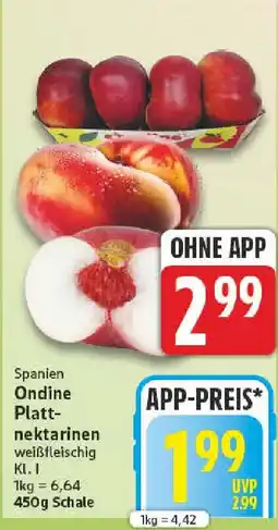 nah & gut Ondine Plattnektarinen Angebot