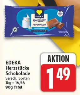 nah & gut EDEKA Herzstücke Schokolade Angebot