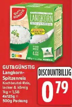 nah & gut GUT&GÜNSTIG Langkorn- Spitzenreis Angebot