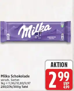 nah & gut Milka Schokolade Angebot