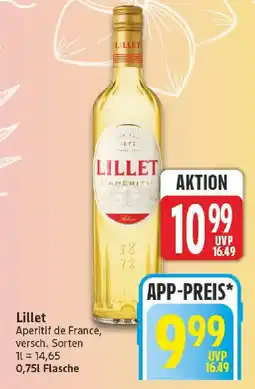 nah & gut Lillet Aperitif de Aperitif de France Angebot