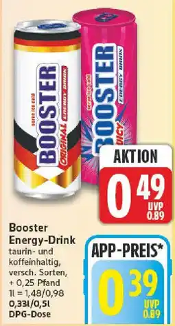 nah & gut Booster Energy-Drink Angebot