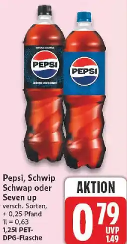 nah & gut Pepsi, Schwip Schwap oder Seven up Angebot