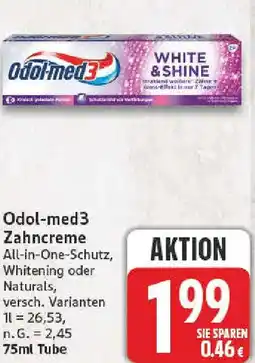 nah & gut Odol-med3 Zahncreme Angebot